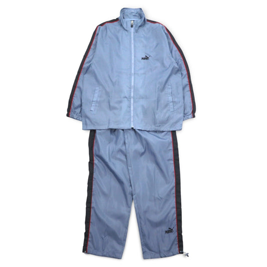 PUMA 90年代 トラックジャケット ジャージ セットアップ L グレー サイドライン 未使用品