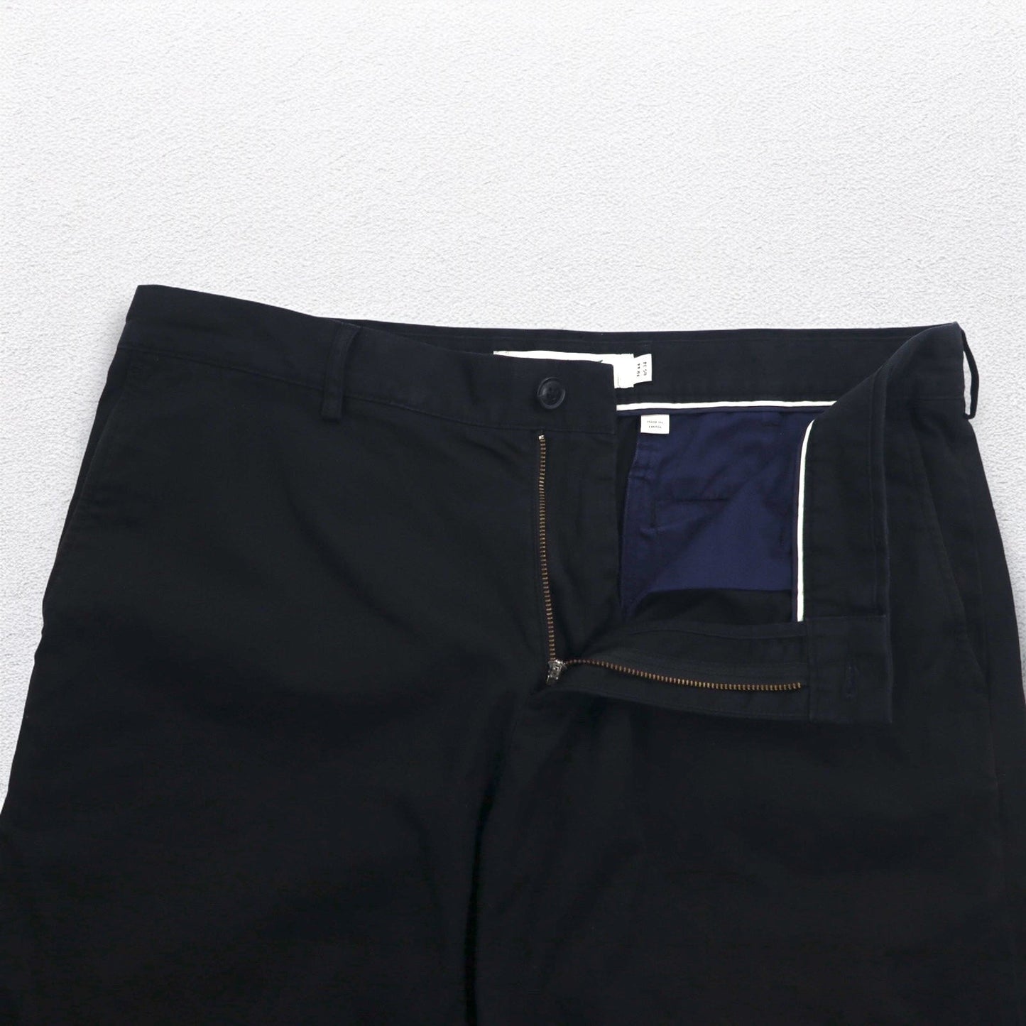 LACOSTE ツイル ショートパンツ ハーフパンツ L ブラック コットン Classic Fit Bermuda Short FH0561