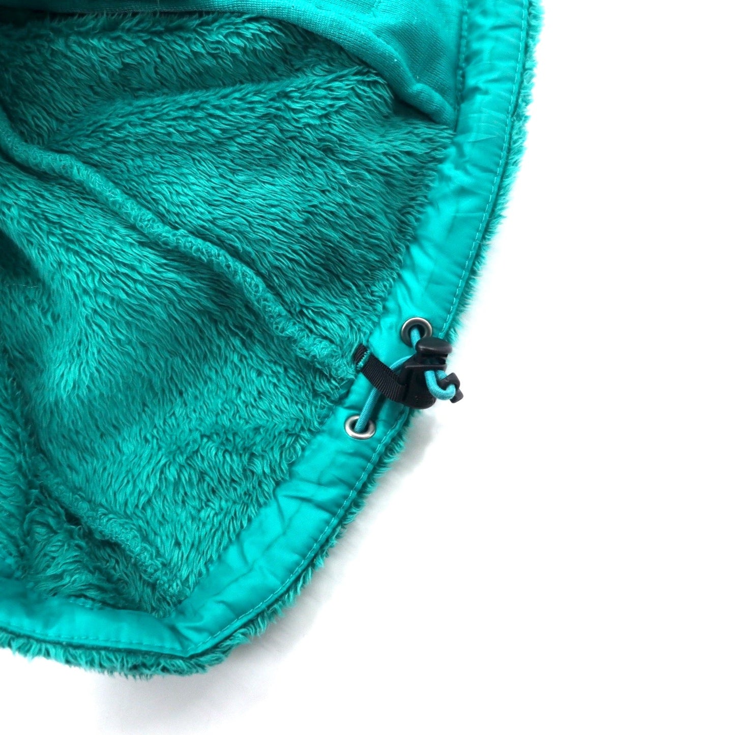 THE NORTH FACE シェルパフリースジャケット XS グリーンポリエステルロゴ刺繍