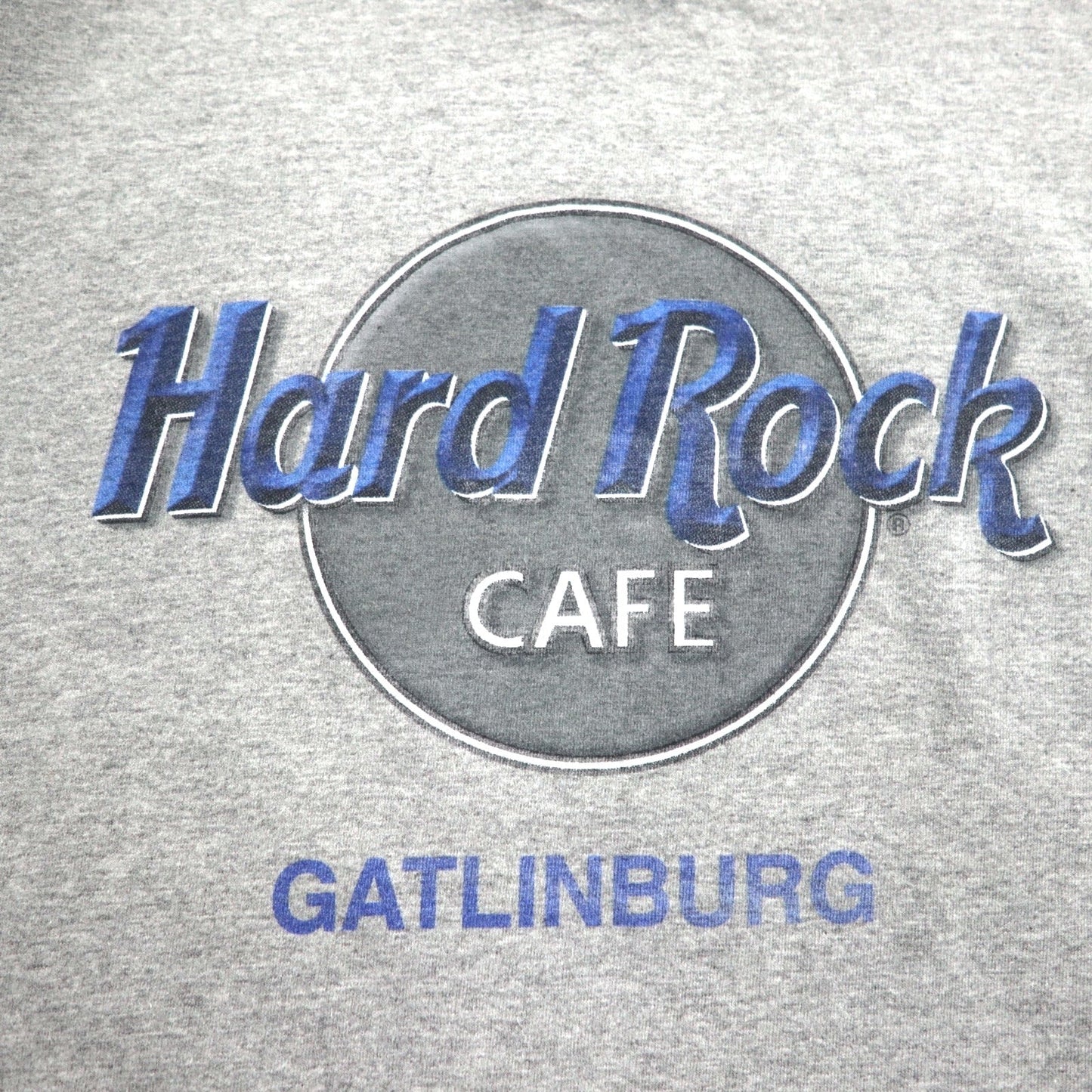 Hard Rock CAFE 90年代 ロゴプリント Tシャツ XL グレー コットン GATLINBURG メキシコ製