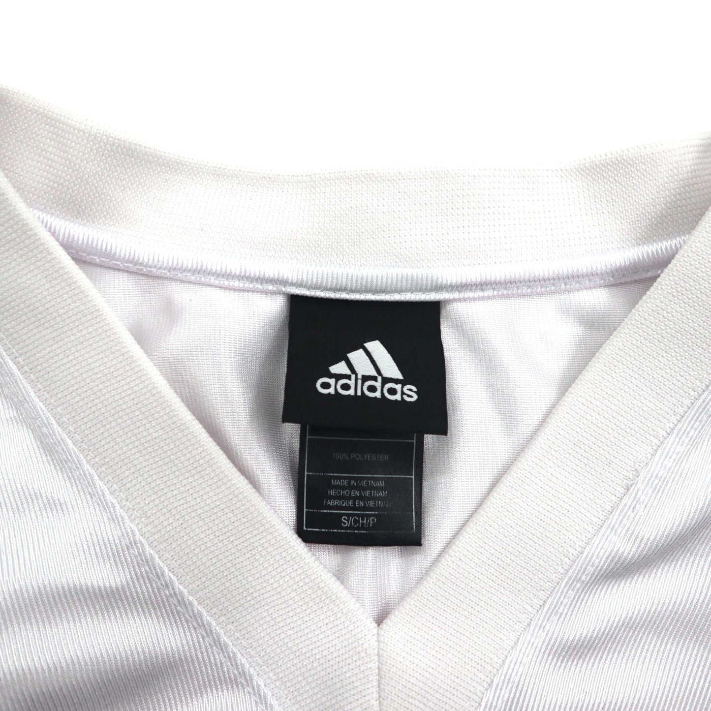 adidas ゲームシャツ L ホワイト メッシュ NFL ARKANSAS ポリエステル ナンバリング