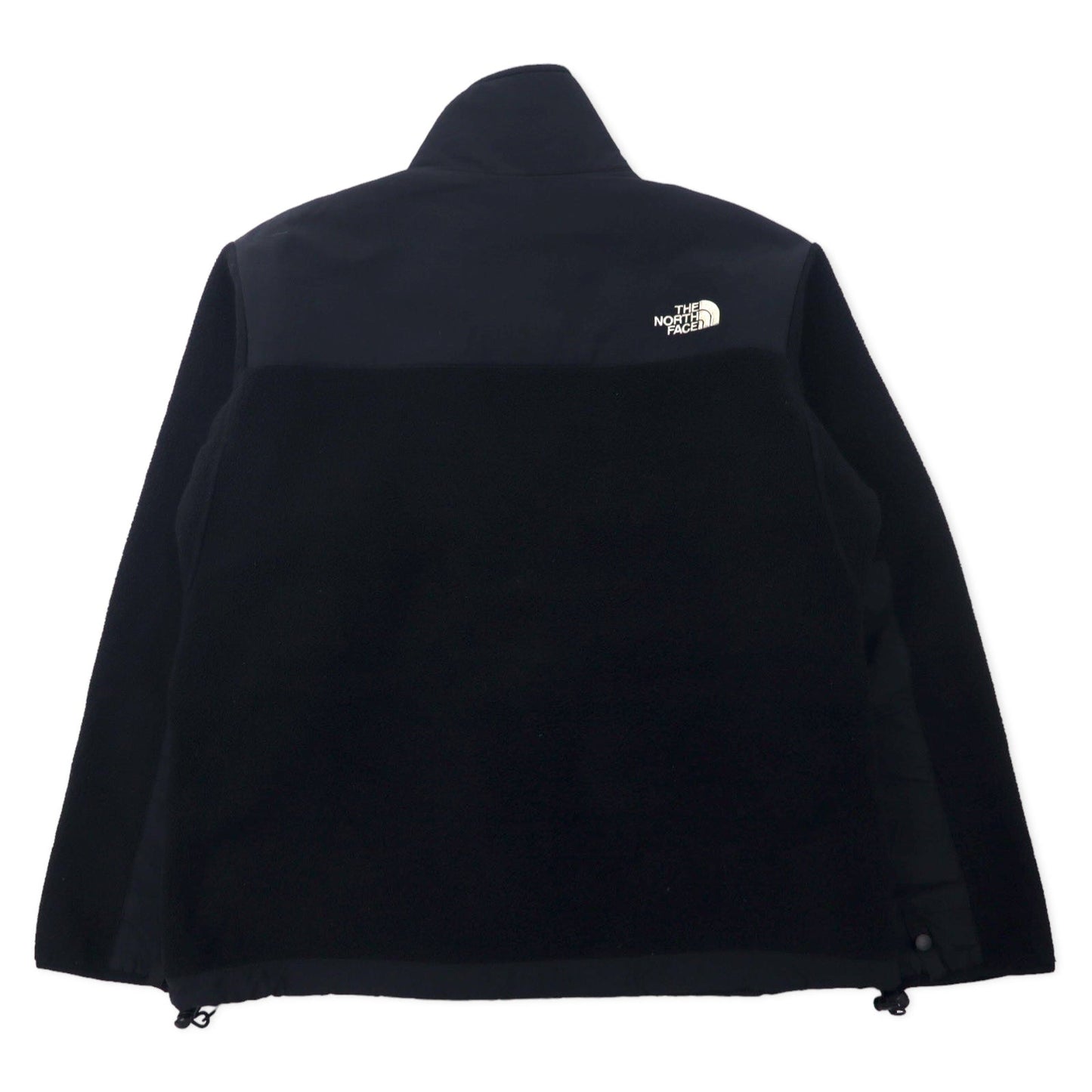 THE NORTH FACE デナリジャケット POLARTEC フリース S ブラック ポリエステルロゴ刺繍