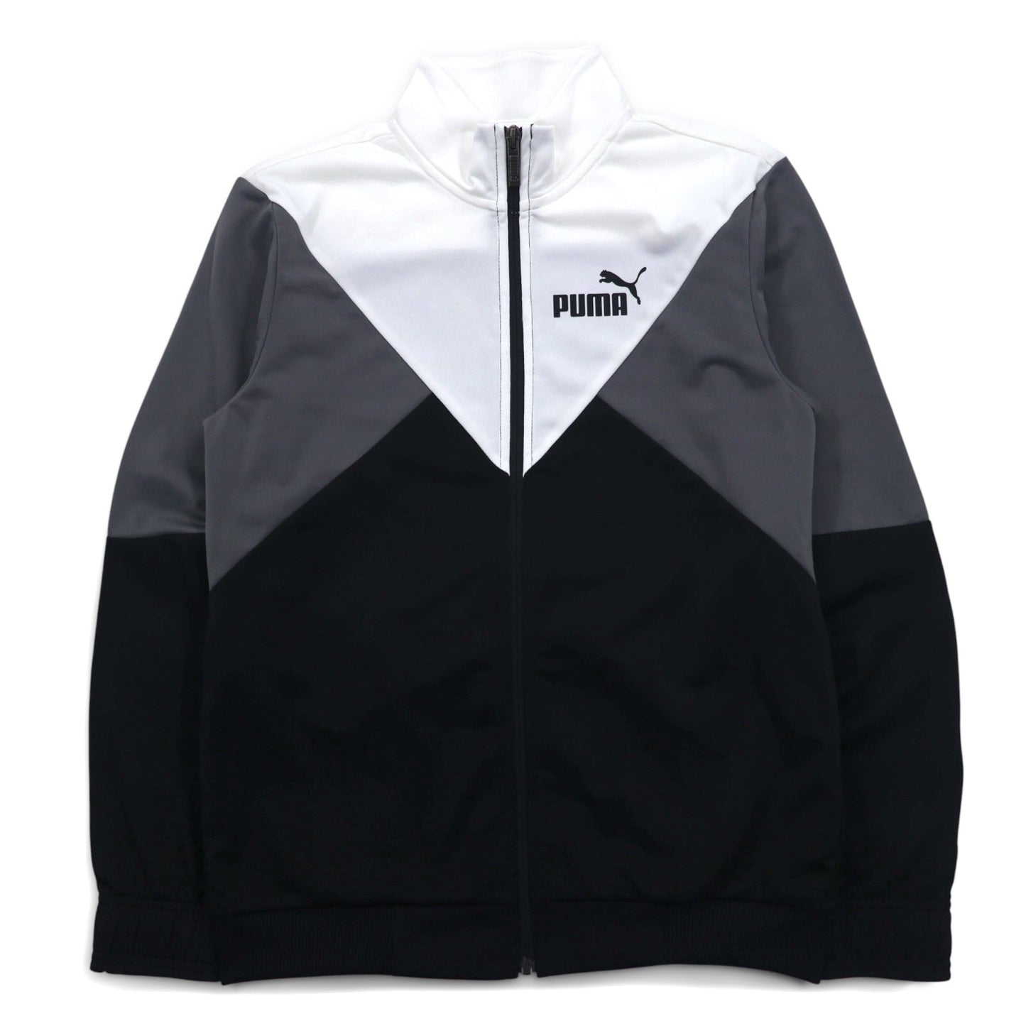 PUMA トラックジャケット ジャージ セットアップ M ブラック ホワイト 585316-01