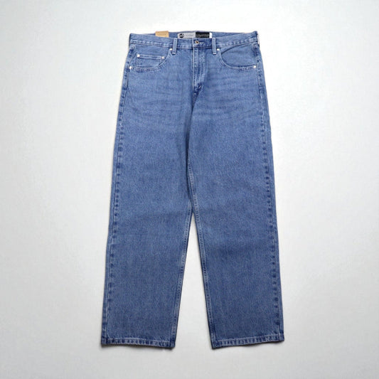 Levi's シルバータブ SILVER TAB ルーズフィット バギー テーパード デニムパンツ XL LOOSEインディゴ ブルー A3421-0001 未使用品