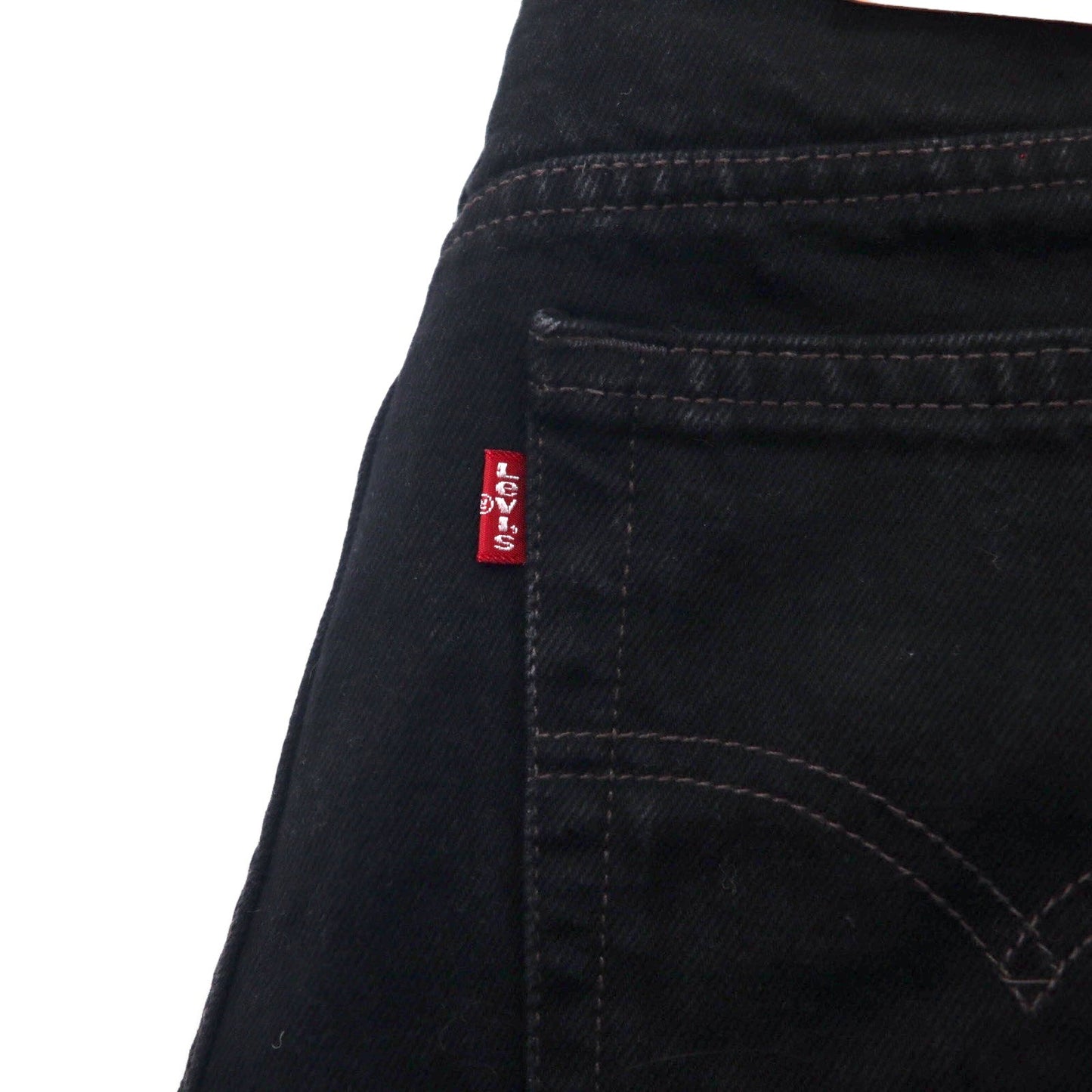 Levi's 90年代 512 スリムフィット ストレート デニムパンツ ジーンズ 11 ブラック コットン SLIM FIT STRAIGHT LEG 10512-0260 メキシコ製