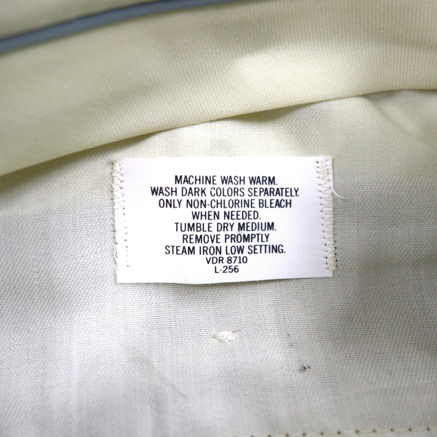 J.C.Penney 80年代 USA製 The Fox Collection 2タック スラックスパンツ L ブラウン ロケットTALONジップ デッドストック 未使用品