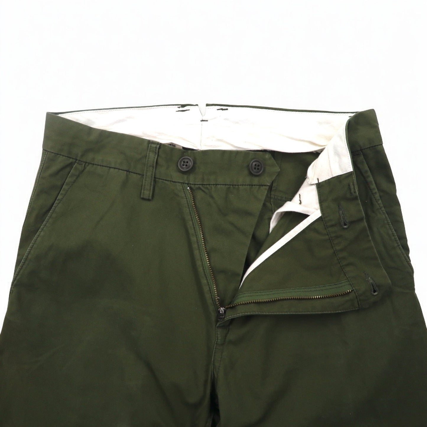 snow peak ペンタイル VENTILE コットン チノパンツ M カーキ PA-17SU103