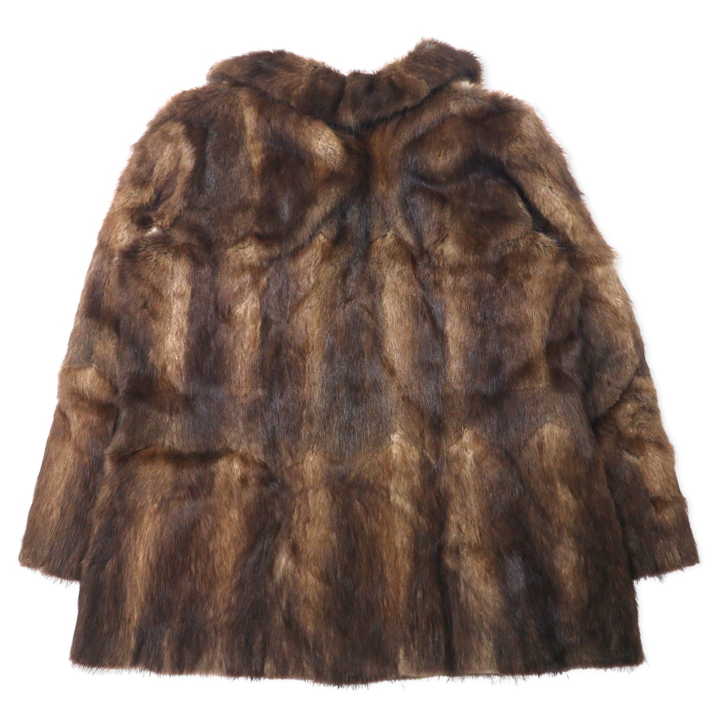 PELZHAUS FLAMM GESEKE ファージャケット 毛皮 FREE ブラウン ユーロヴィンテージ