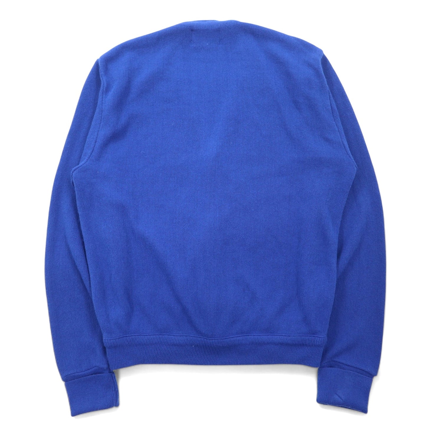 LONDON FOG 90年代 USA製 アクリル ニットカーディガン XL ブルー アクリル