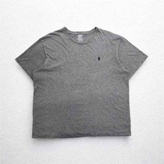POLO RALPH LAUREN スモールポニー刺繍 Tシャツ 2XL グレー コットン