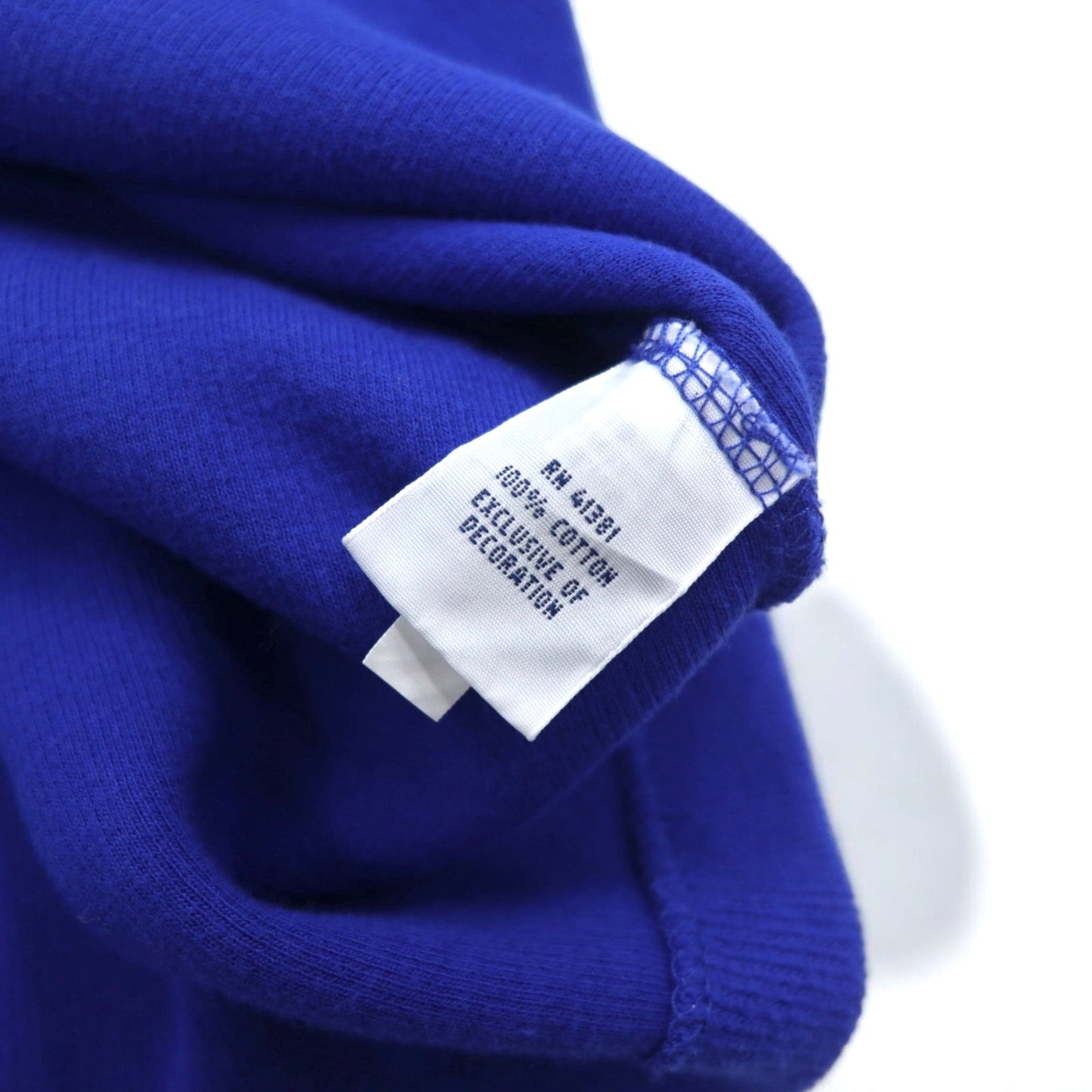 POLO RALPH LAUREN ハーフジップ スウェット L ブルー コットン スモールポニー刺繍