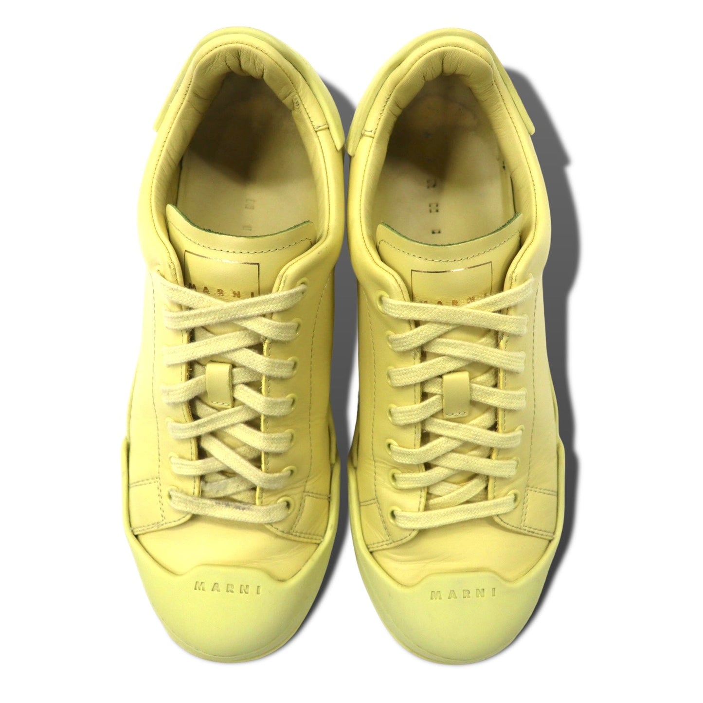 MARNI スニーカー 27cm イエロー レザー DADA BUMPER イタリア製