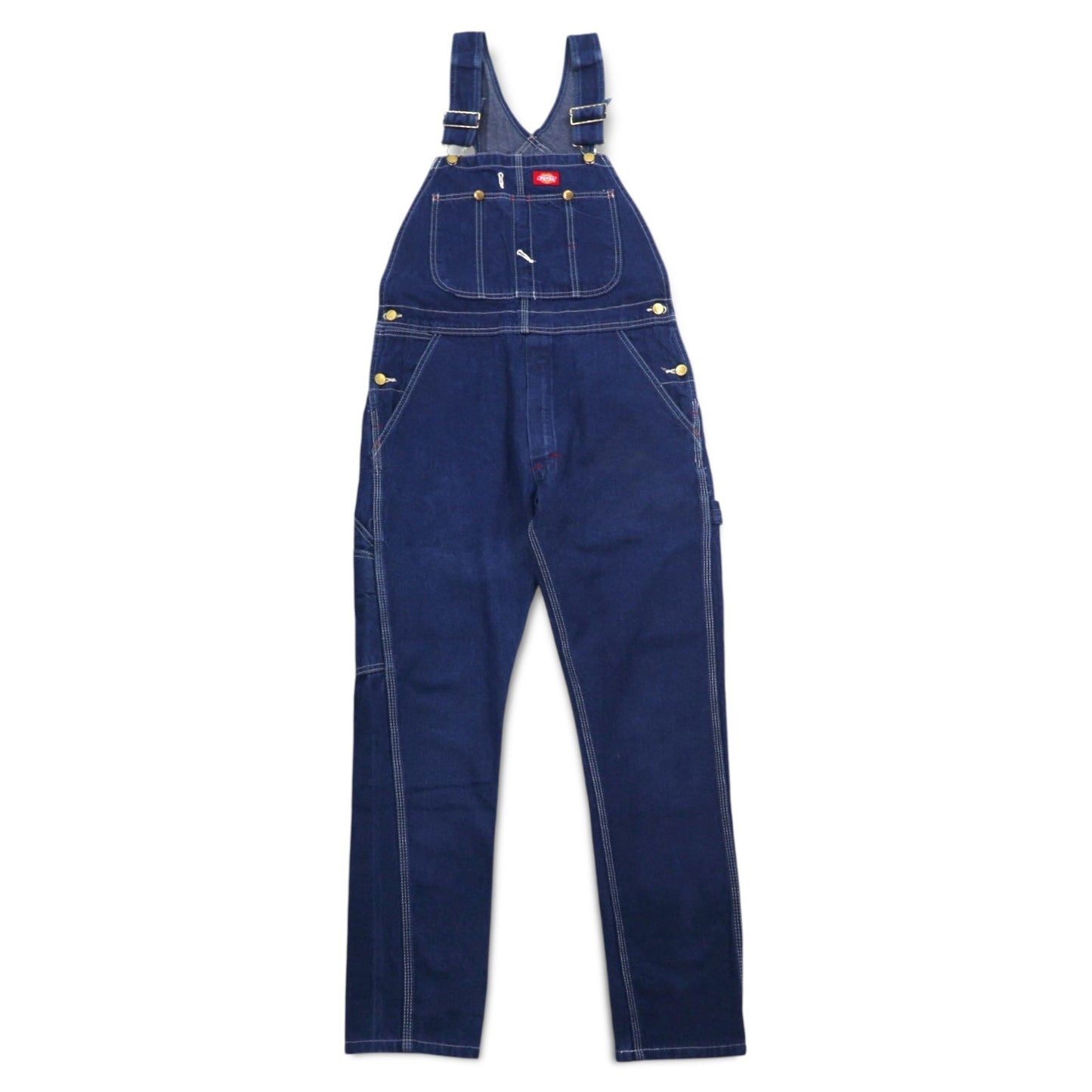 Dickies デニム オーバーオール M インディゴ ブルー INDIGO BIB OVERALL W616265 メキシコ製