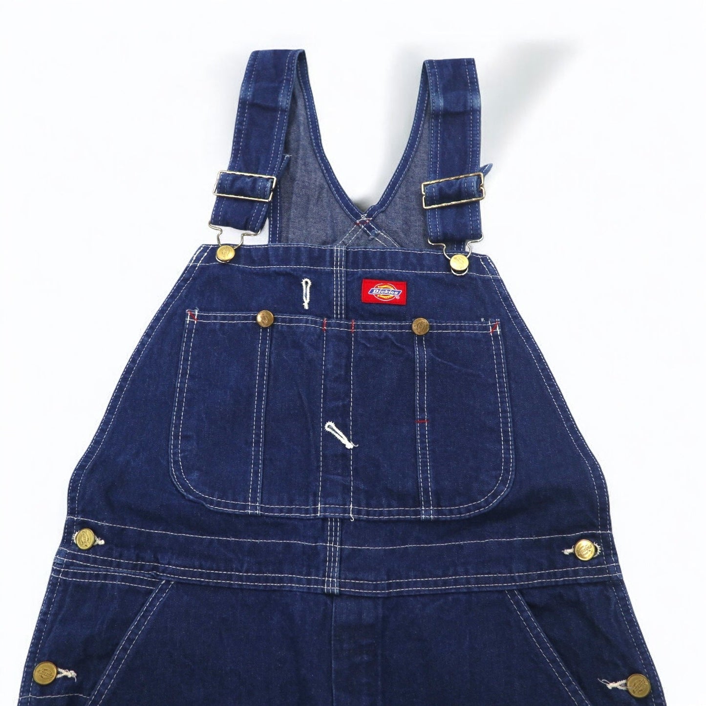 Dickies デニム オーバーオール M インディゴ ブルー INDIGO BIB OVERALL W616265 メキシコ製