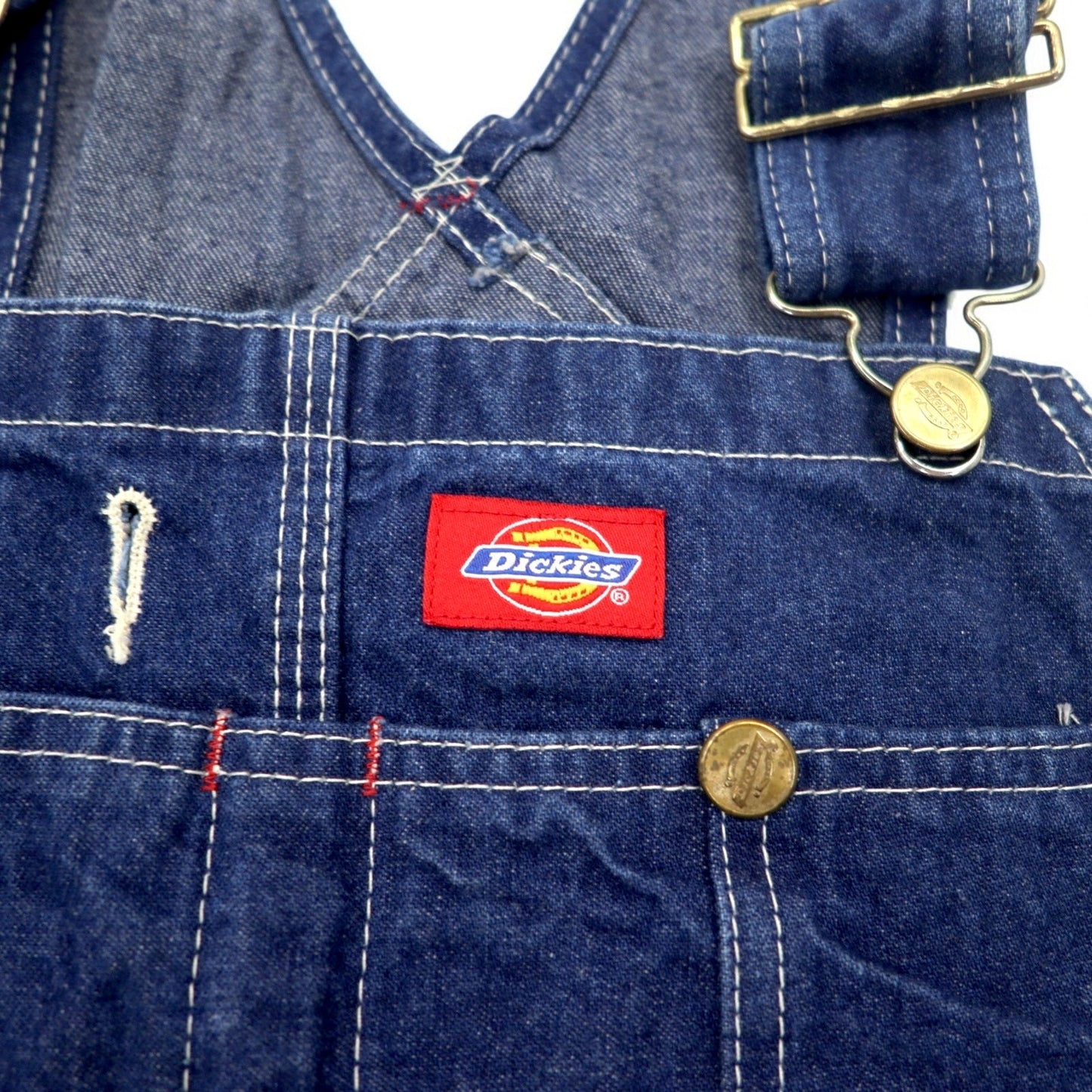 Dickies デニム オーバーオール M インディゴ ブルー INDIGO BIB OVERALL W616265 メキシコ製