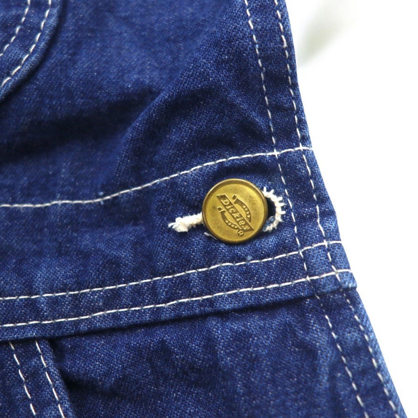 Dickies デニム オーバーオール M インディゴ ブルー INDIGO BIB OVERALL W616265 メキシコ製