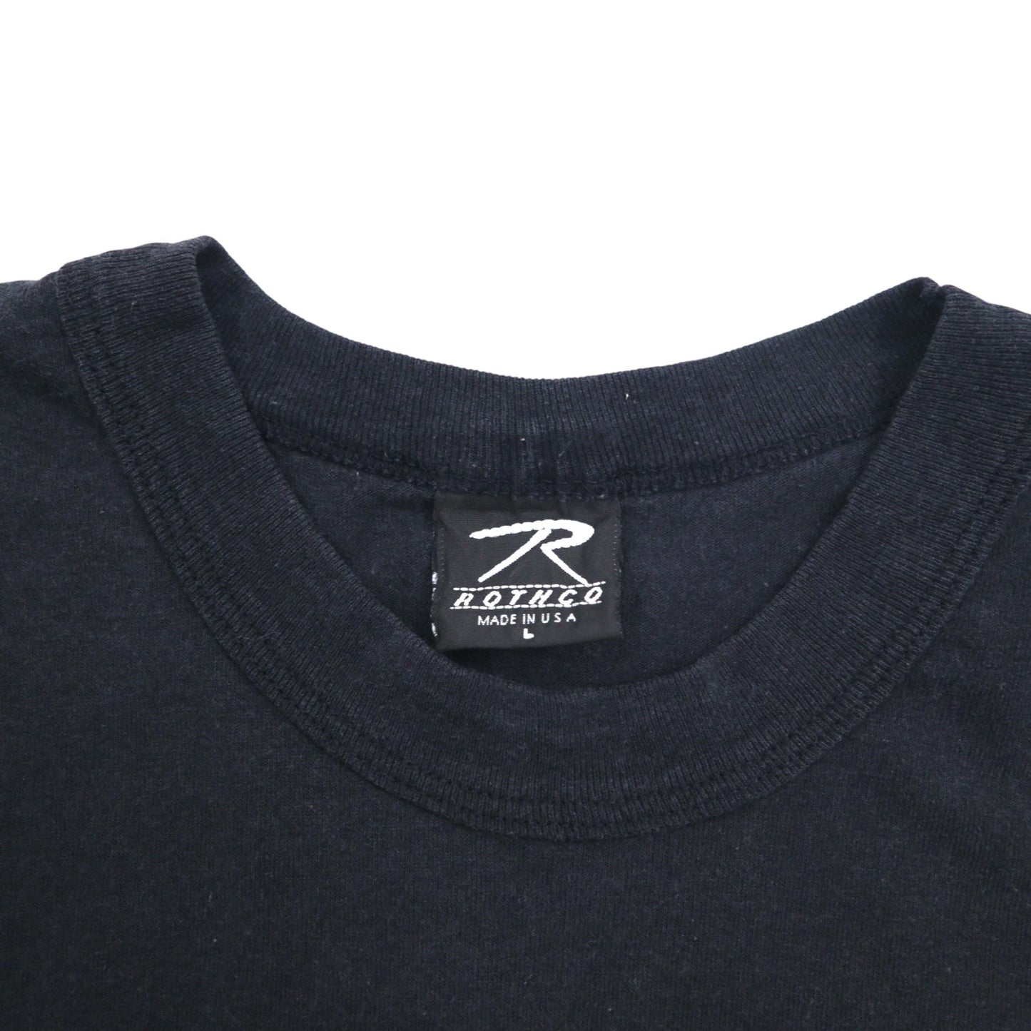 POW MIA 80年代 USA製 シングルステッチ Tシャツ L ブラック ミリタリー ベトナム戦争 ROTHCO