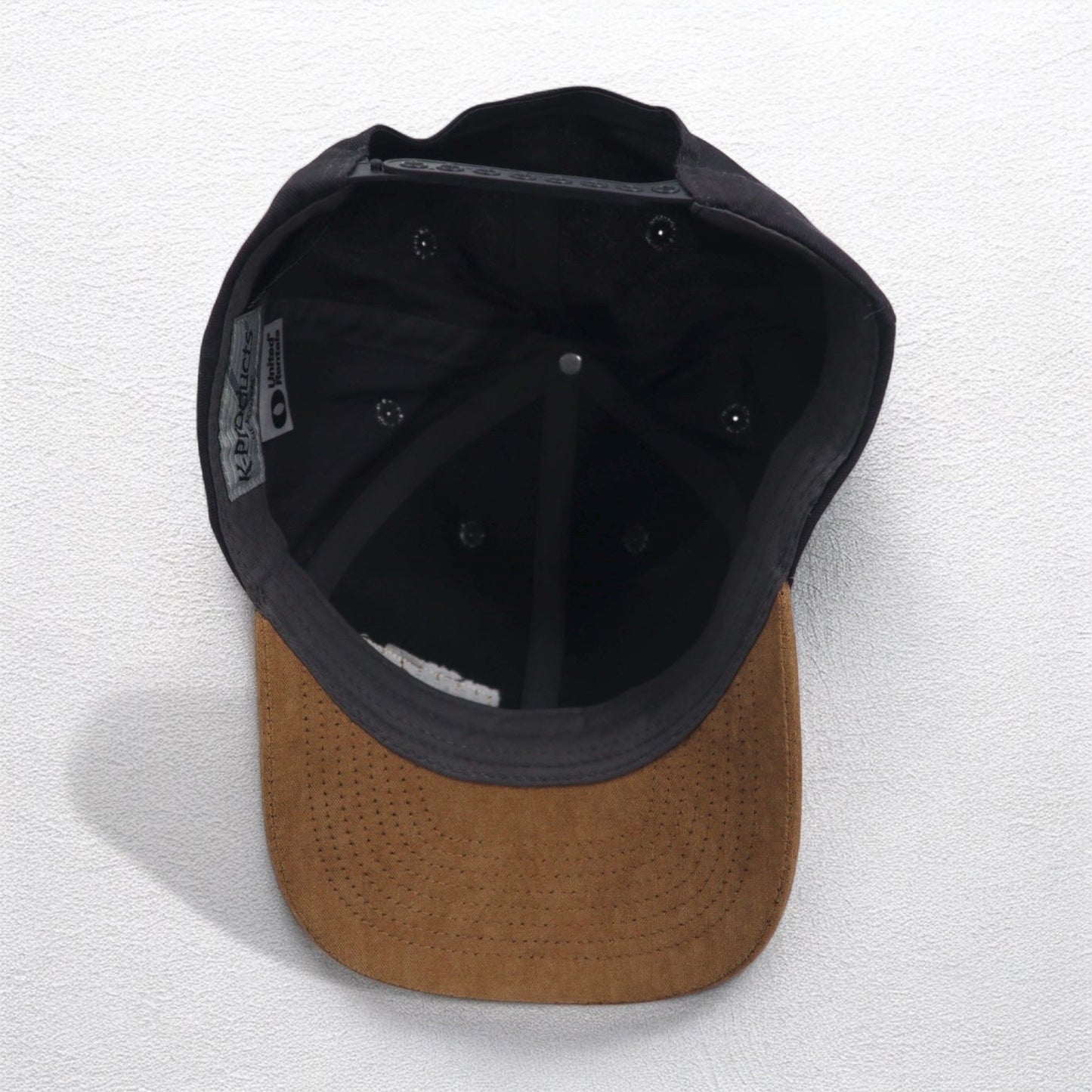 K-Products バイカラー スナップバック ベースボールキャップ FREE グレー ベージュ アメリカ企業 United Rentals