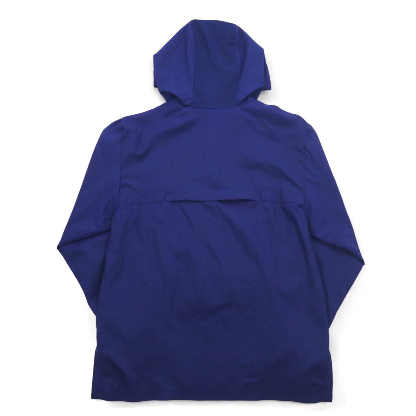 NIKE ハーフジップ アノラックパーカー M ネイビー 袖ロゴ スウォッシュ NSW JKT HD WVN PKBL 833867-429