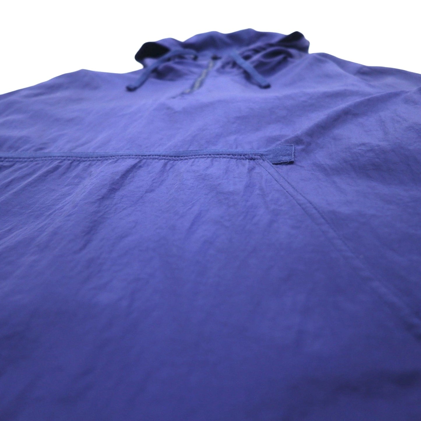 NIKE ハーフジップ アノラックパーカー M ネイビー 袖ロゴ スウォッシュ NSW JKT HD WVN PKBL 833867-429