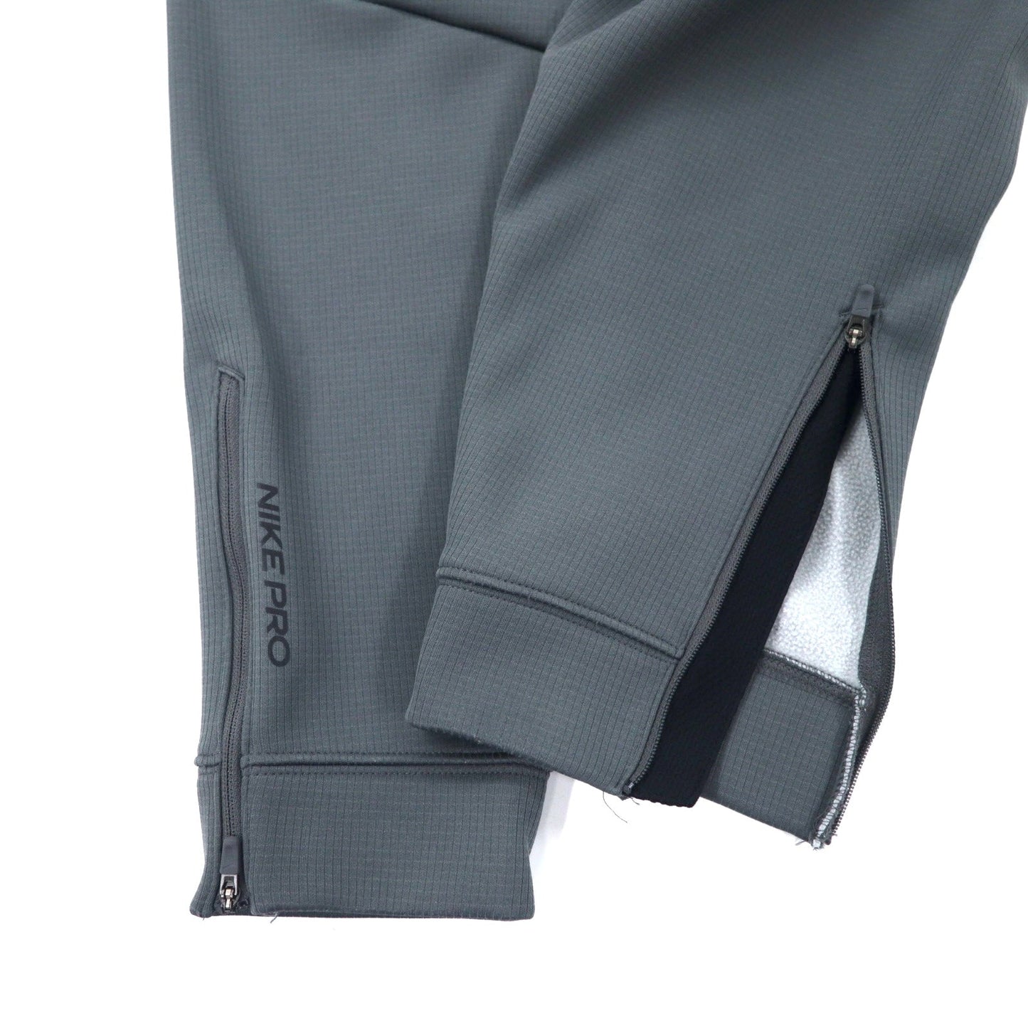 NIKE トラックジャケット ジャージ フーディ セットアップ S グレー ポリエステル THERMA-FIT DD2125-010