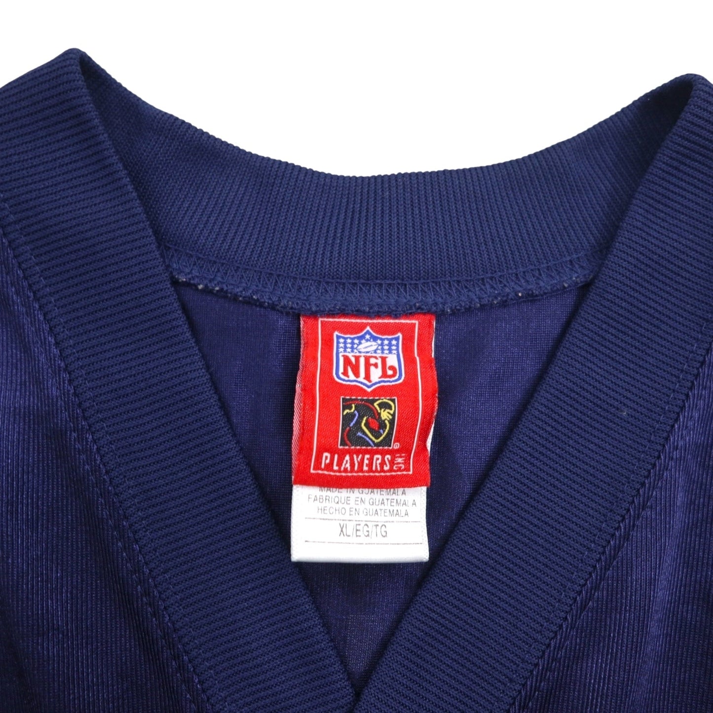 Reebok ゲームシャツ NFL Patriotsフットボール ユニフォーム XL ネイビー メッシュ ナイロン ナンバリング