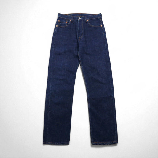 Levi's 00年代 501 ストレート デニムパンツ ジーンズ M インディゴ ブルー ボタンフライ