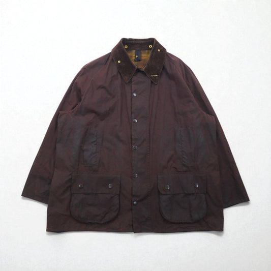 BARBOUR イギリス製 ビューフォート BEAUFORT オイルドジャケット 2XL ブラウン ワックスドコットン 3ロイヤルワラント