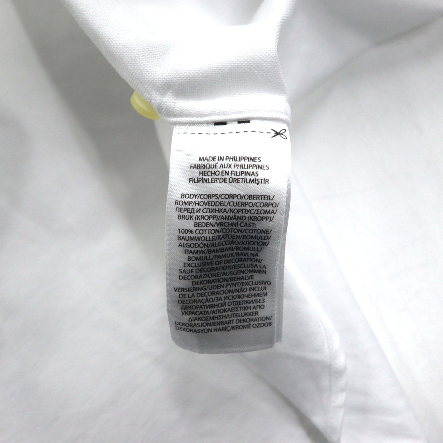 RALPH LAUREN オックスフォード ボタンダウンシャツ 2XL ホワイト CLASSIC FIT スモールポニー刺繍