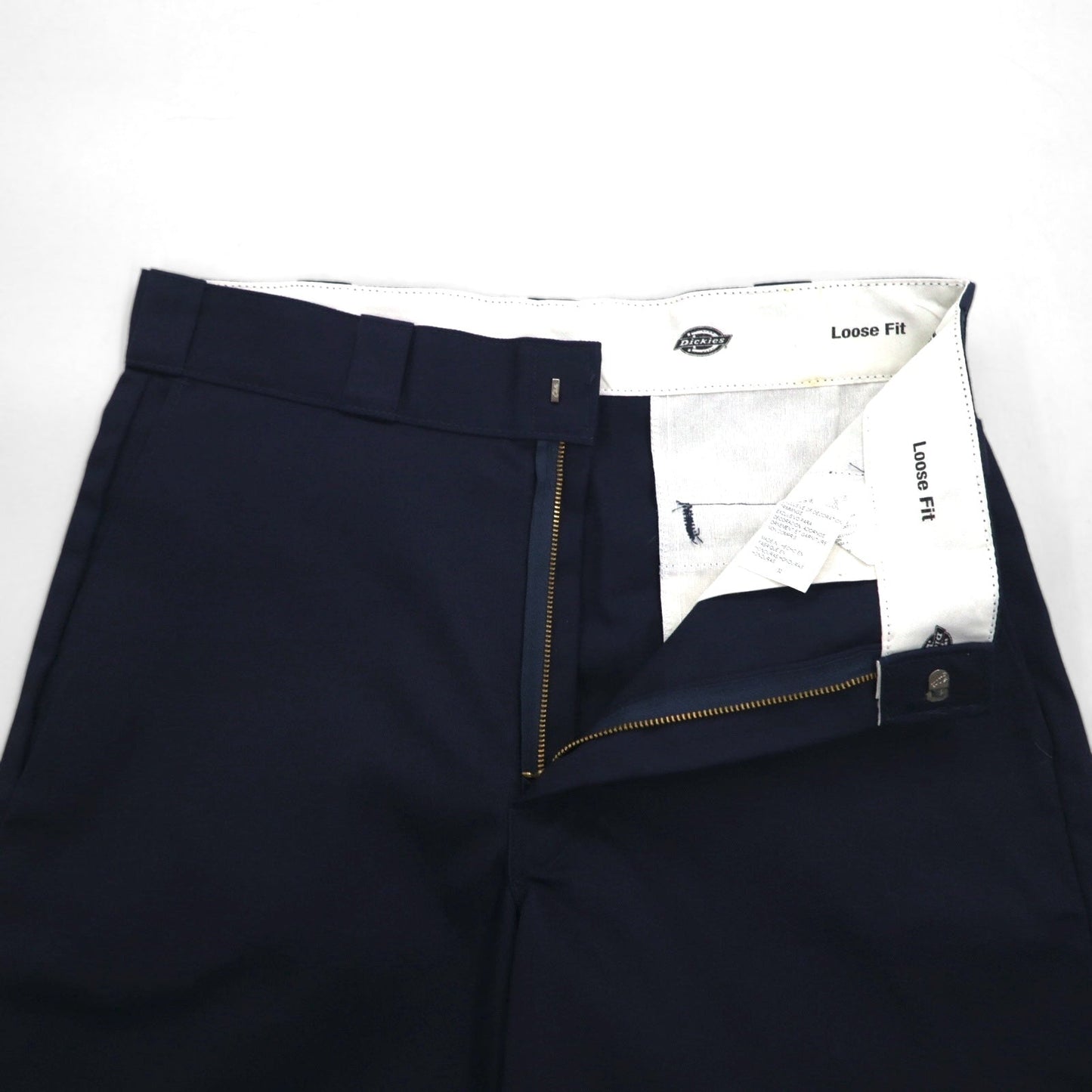 Dickies ルーズフィット ワークショーツ ハーフパンツ M ネイビー LOOSE FIT 42283DN
