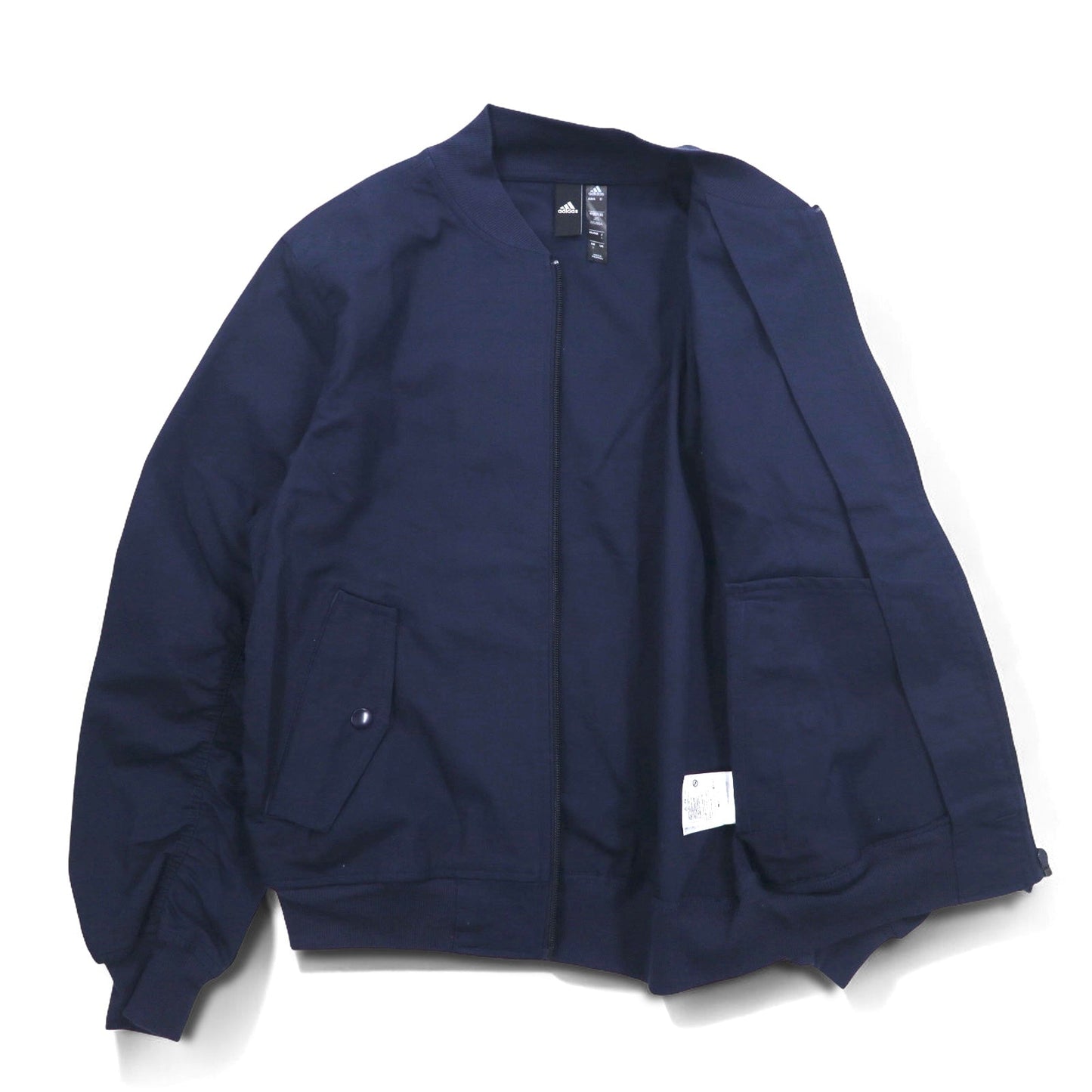 adidas MA-1 ボンバージャケット フライトジャケット S ネイビー コットン MFIBOMBJKAP GV5136