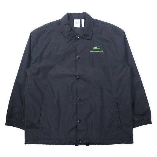 adidas originals コーチジャケット XO ブラック ナイロン バックプリント Torsion Coach Windbreaker Jacket Retro Black GD6012
