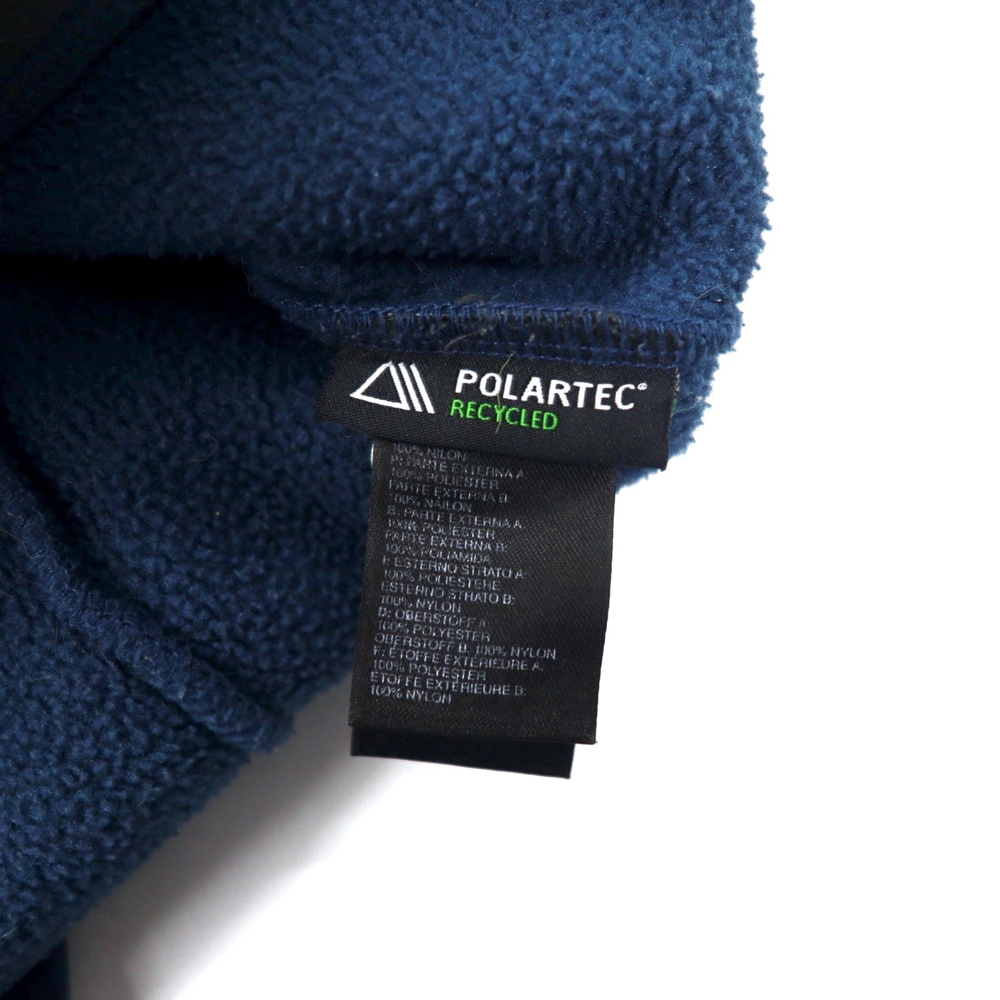 THE NORTH FACE デナリフーディー POLARTEC フリース S ネイビー ポリエステルロゴ刺繍