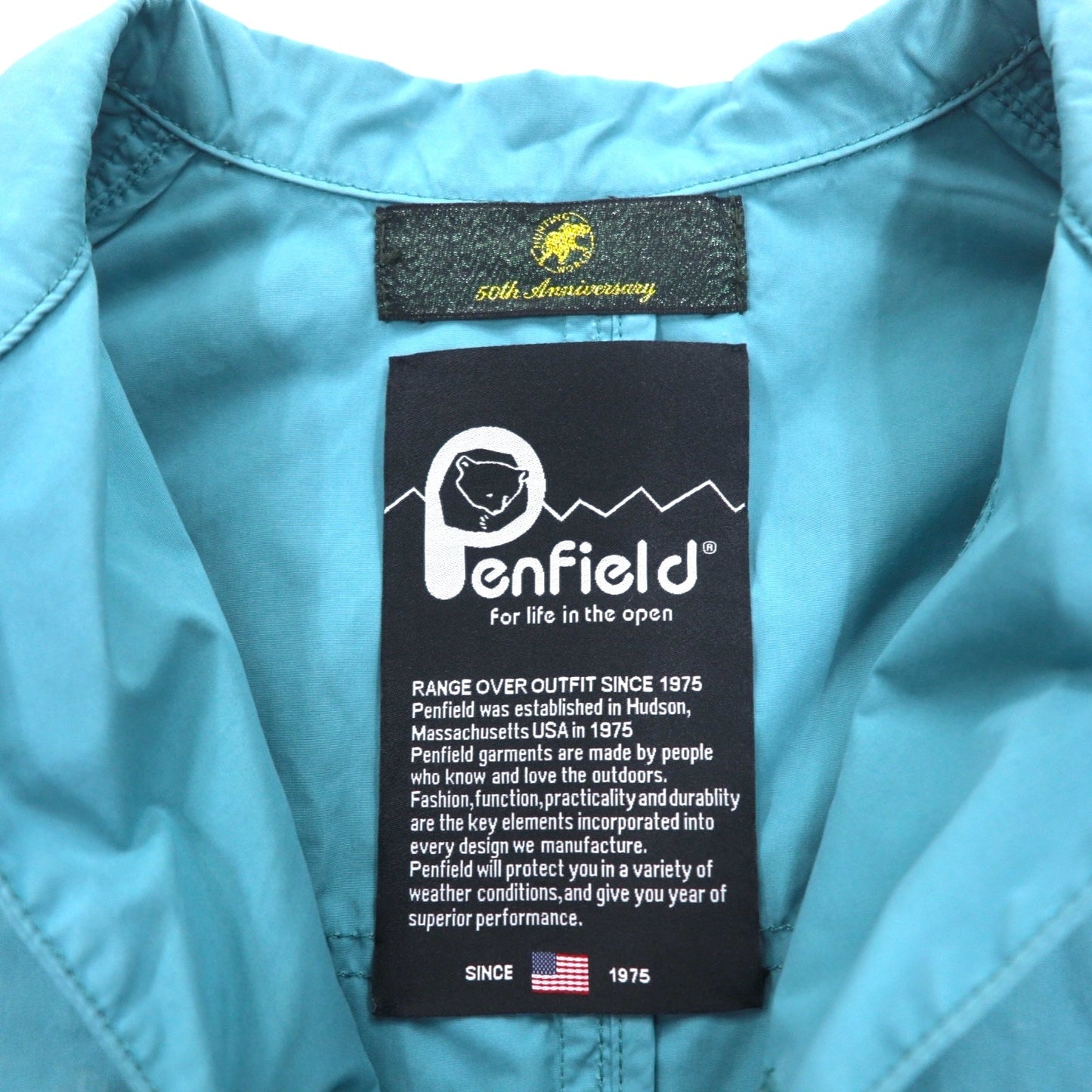 HUNTING WORLD × Penfield ショップコート S グリーン 防水 50周年記念モデル 51JK54
