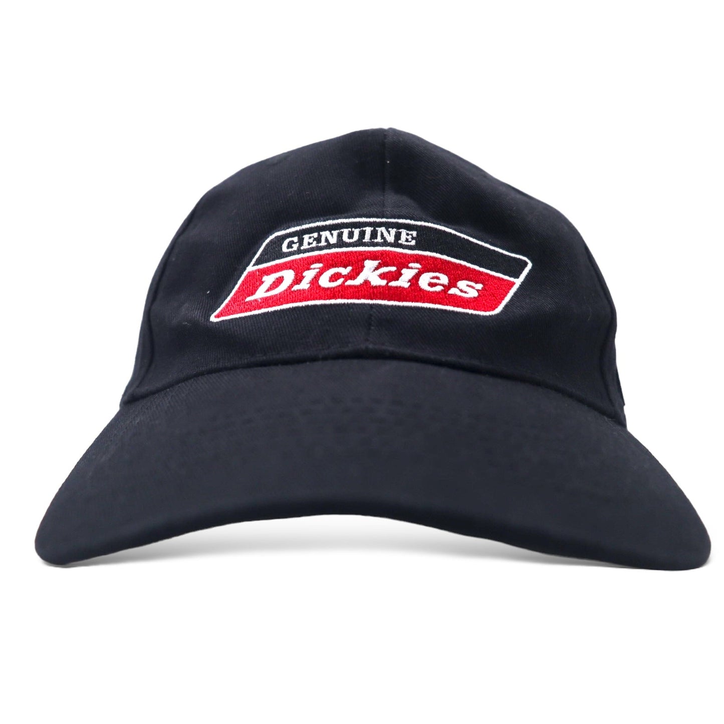 Dickies ロゴ刺繍 6パネルキャップ ONE ブラック コットン スナップバック