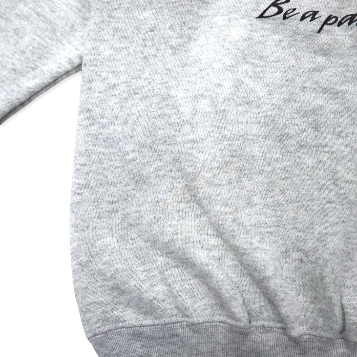 FRUIT OF THE LOOM 90年代 BEST プリント スウェット L グレー コットン 裏起毛 Ranger BOAT