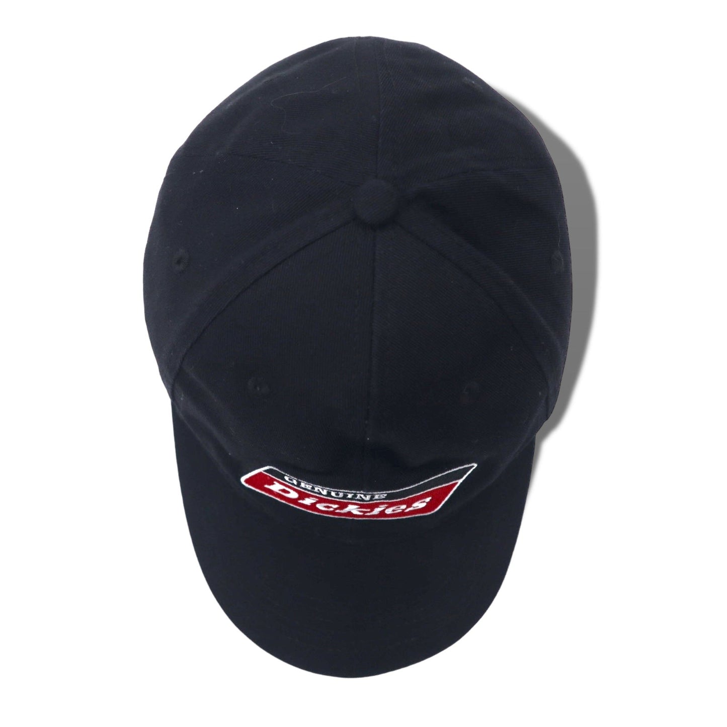 Dickies ロゴ刺繍 6パネルキャップ ONE ブラック コットン スナップバック