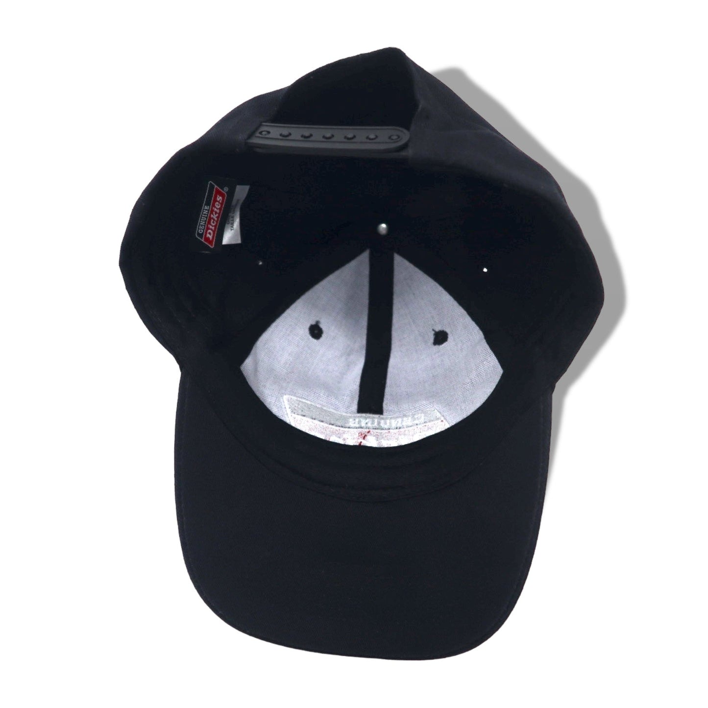 Dickies ロゴ刺繍 6パネルキャップ ONE ブラック コットン スナップバック