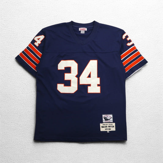 mitchell & ness ゲームシャツ  XXL ネイビー NFL フットボール ユニフォーム CHICAGO BEARS