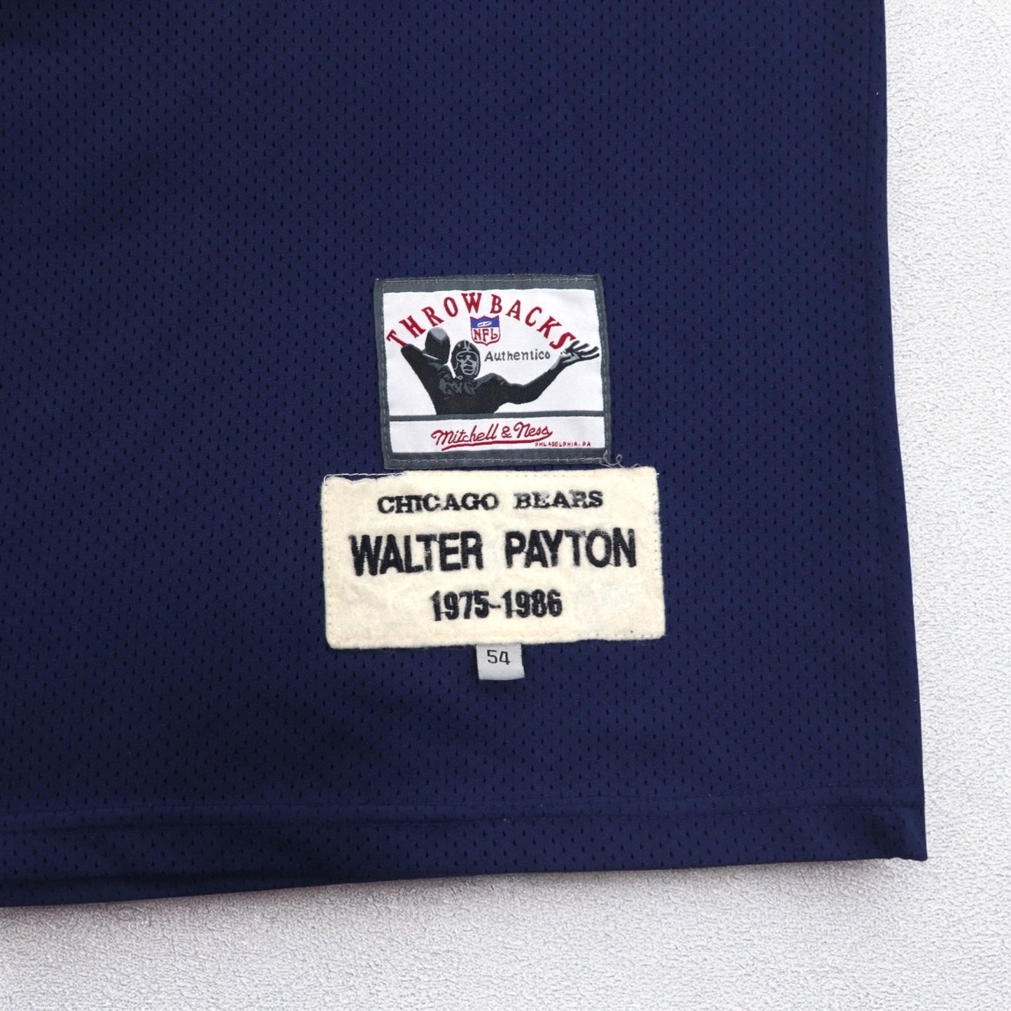 mitchell & ness ゲームシャツ  XXL ネイビー NFL フットボール ユニフォーム CHICAGO BEARS