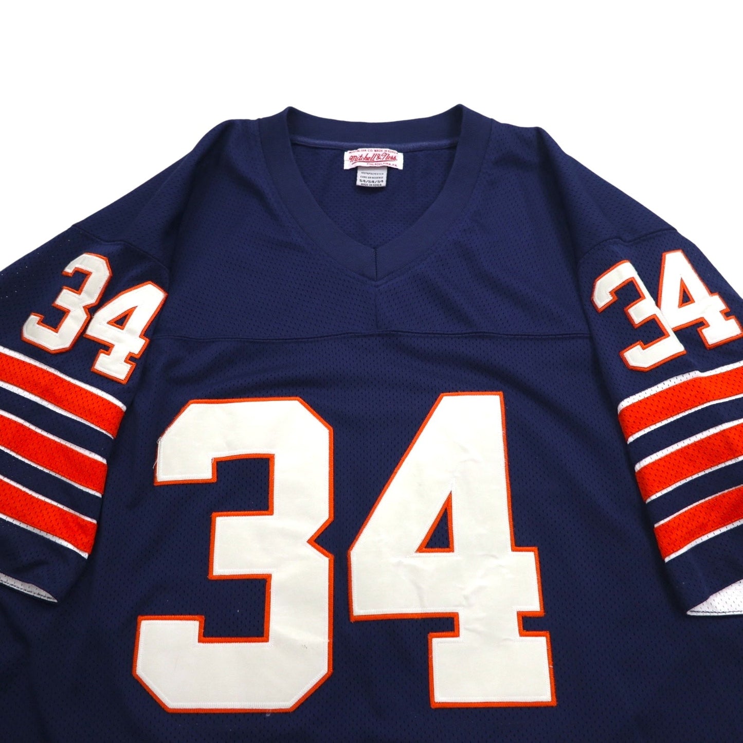 mitchell & ness ゲームシャツ  XXL ネイビー NFL フットボール ユニフォーム CHICAGO BEARS