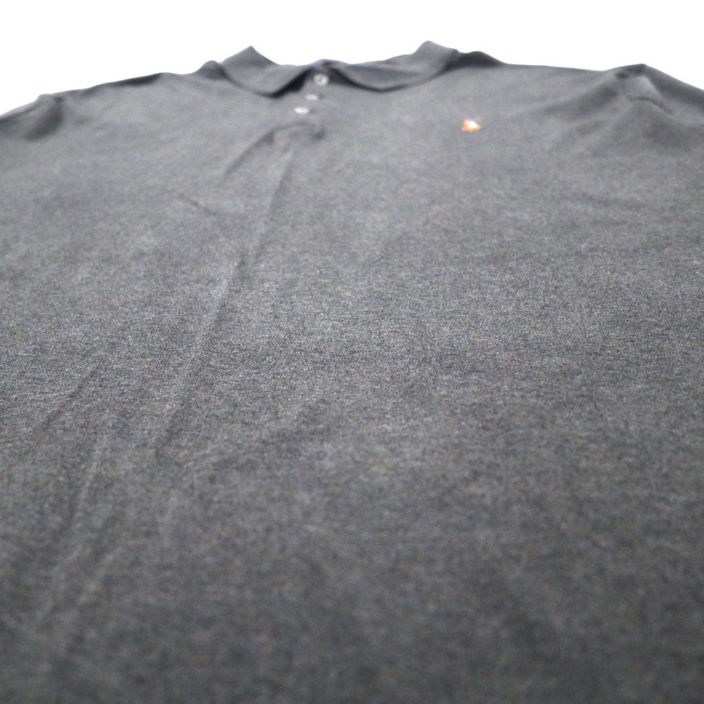 POLO RALPH LAUREN 長袖 ポロシャツ XXL カーキ コットン CLASSIC FIT スモールポニー刺繍 ビッグサイズ