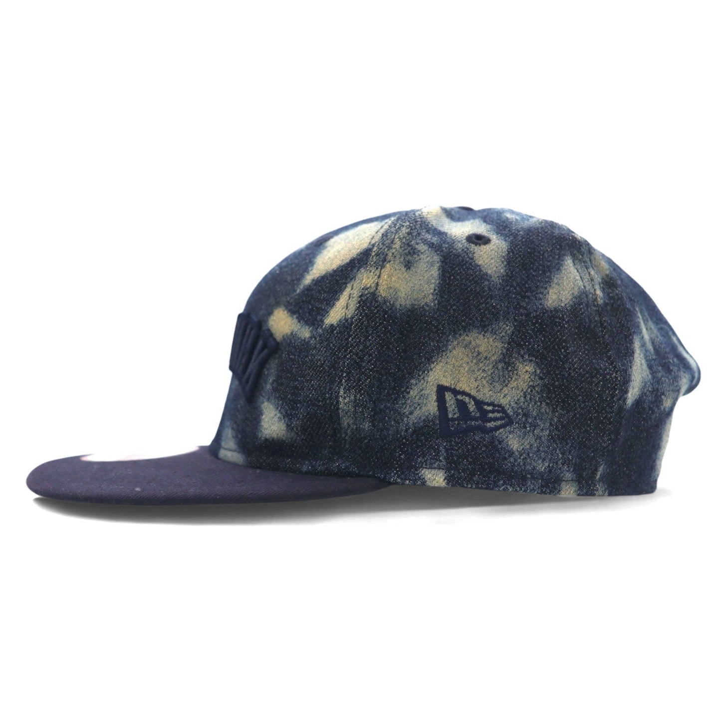 NEW ERA タイダイ デニム ベースボールキャップ ONE スナップバック ブルー NEW YORK ニューヨーク