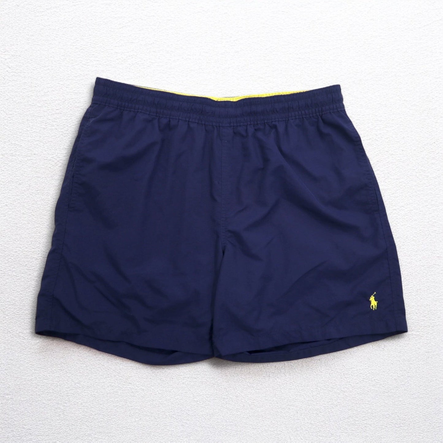 Polo by Ralph Lauren 90年代 水陸両用 ショートパンツ スイムショーツ L ネイビー ナイロン スモールポニー刺繍