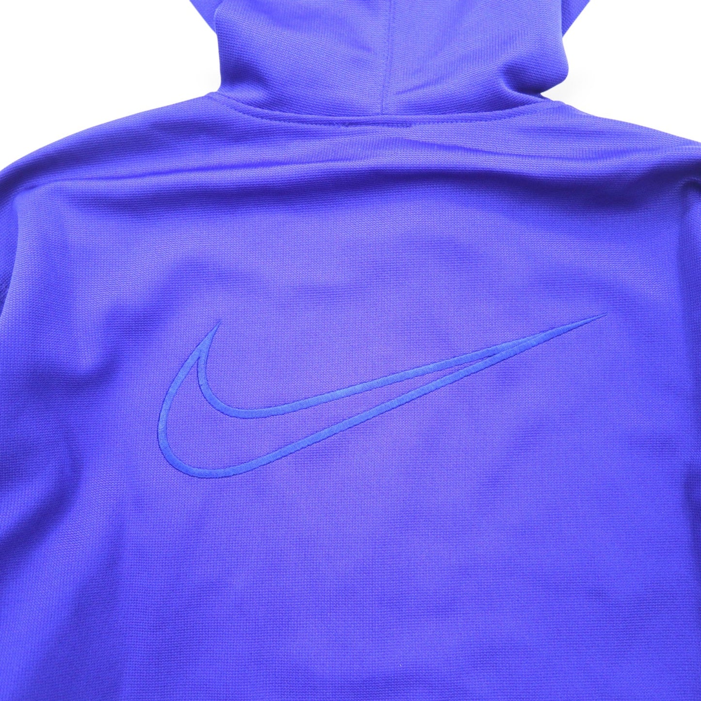 NIKE 90年代 銀タグ ハーフジップ トラックパーカー ジャージ M ブルー センタースウォッシュ 両面ロゴ刺繍 日本製 未使用品