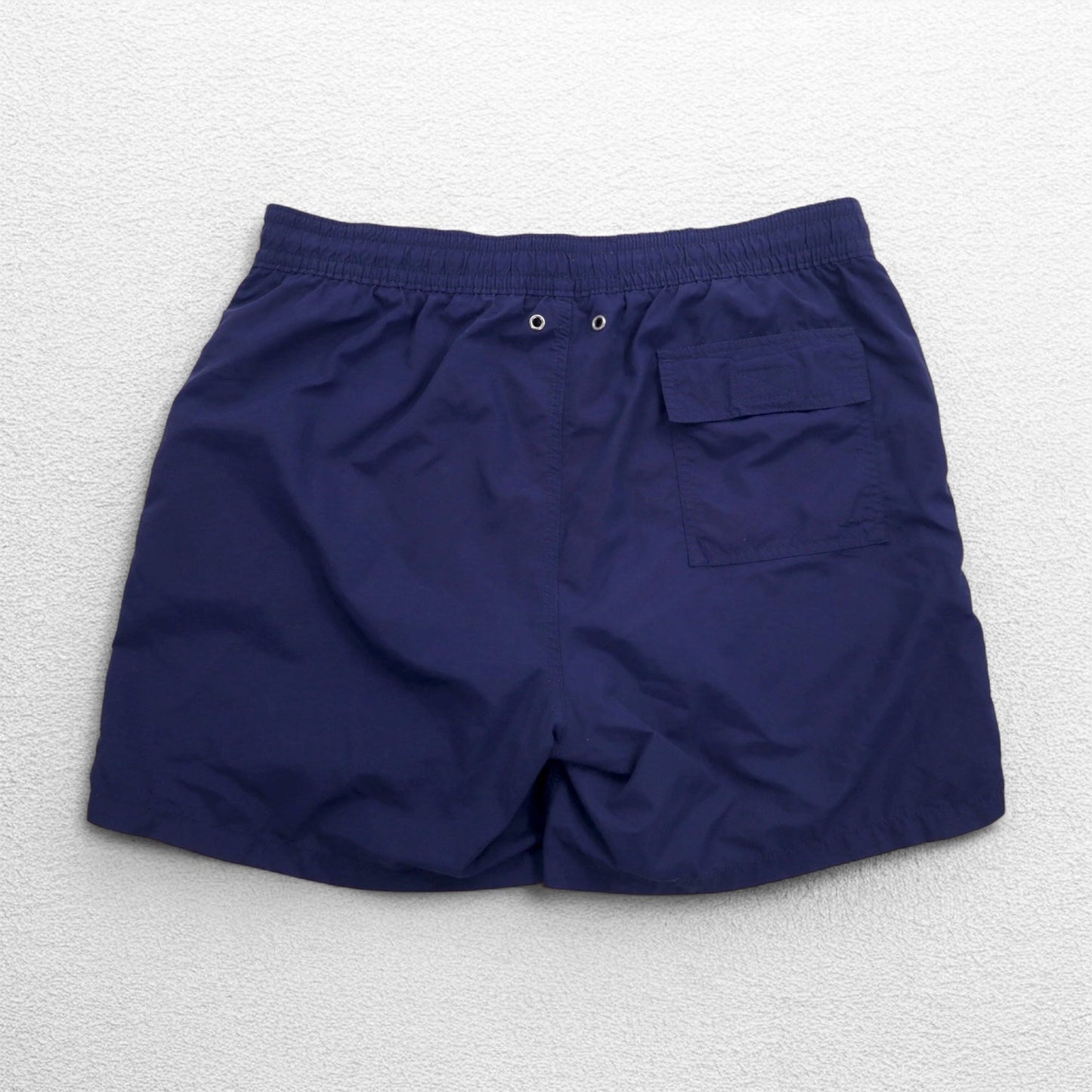 Polo by Ralph Lauren 90年代 水陸両用 ショートパンツ スイムショーツ L ネイビー ナイロン スモールポニー刺繍