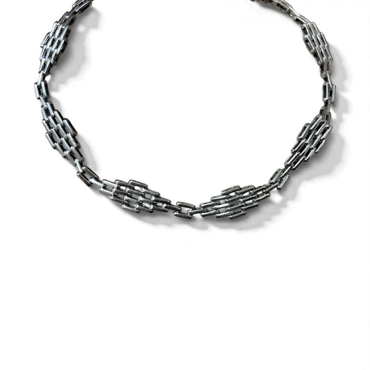 Vintage Mexican Jewelry モダニスト メキシカンジュエリー シルバー ネックレス チョーカー モダニズム