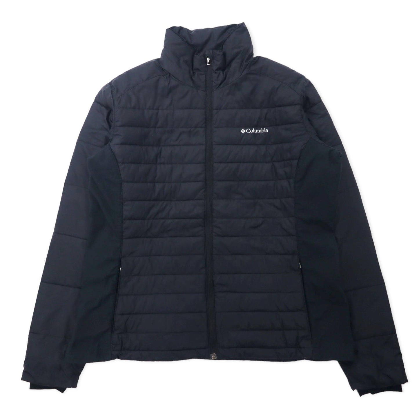 Columbia ダウンジャケット 中綿 XL ネイビー ナイロン Powder Pillow Hybrid Jacket WL5341
