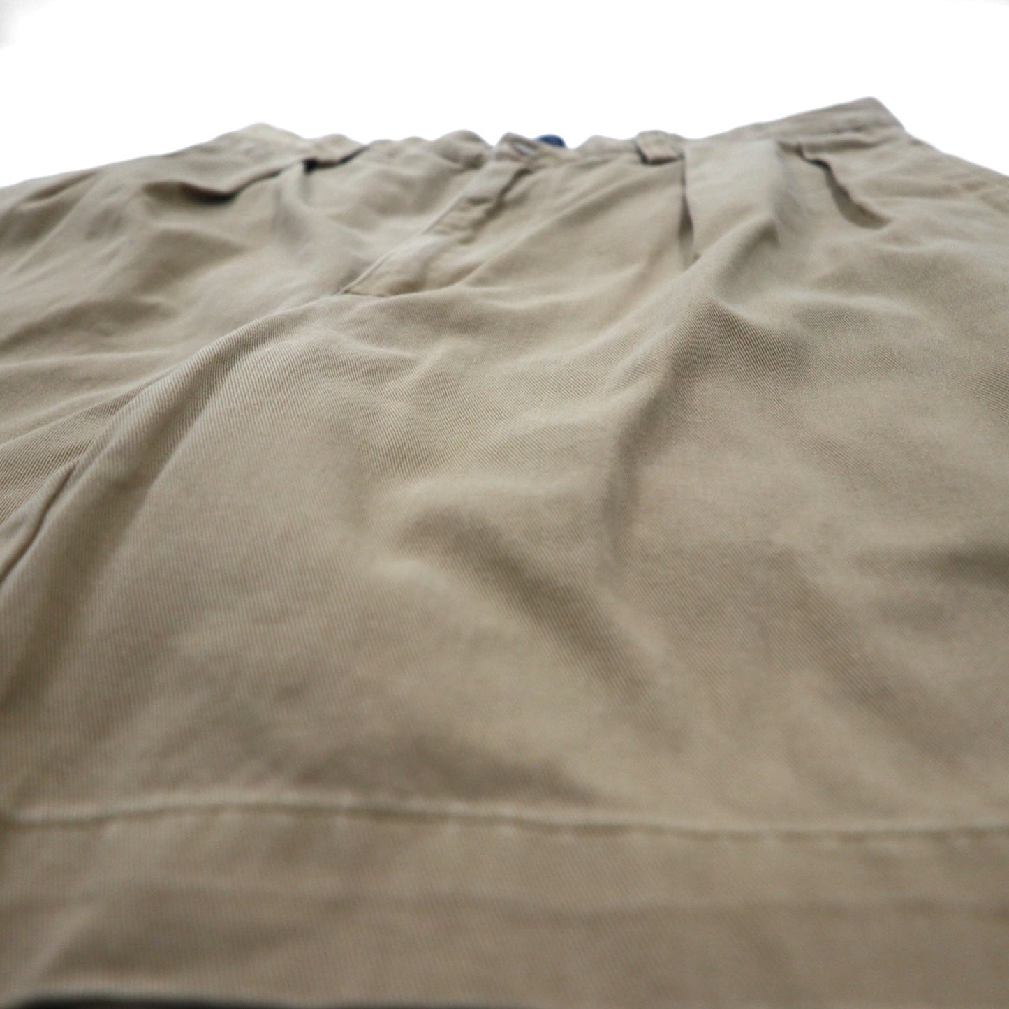 Polo by Ralph Lauren 90年代 ポロチノ 2タック ショートパンツ ハーフパンツ M ベージュ コットン TYLER SHORT