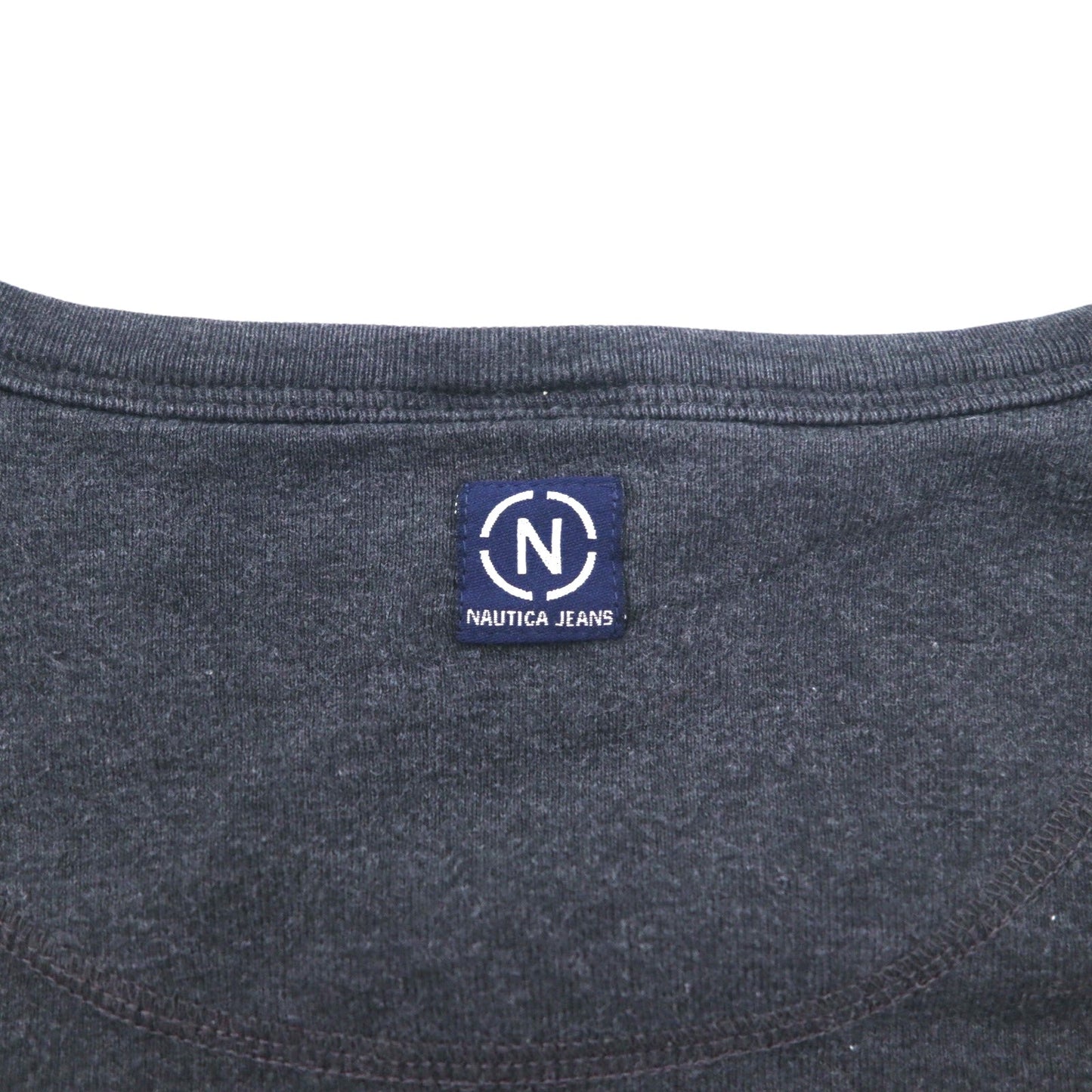 NAUTICA カナダ製 90年代 ロングスリーブTシャツ ロンT L グレー JEANS COMPANY